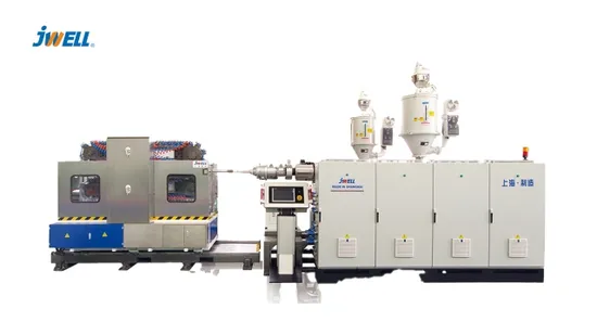 Jwell PE Air Ventilation Plastic Pipe Machine Fresh Wind Tube Extrusion Line/HDPE Pipe Making Machine 