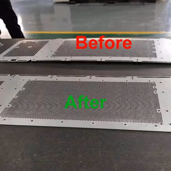 After Processing Almost Free of Internal Stresses Metal Plate Leveling Machine