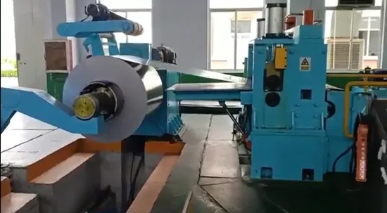 Galvanized Steel Strips Metal Slitting Machine for Coil Cutting 
