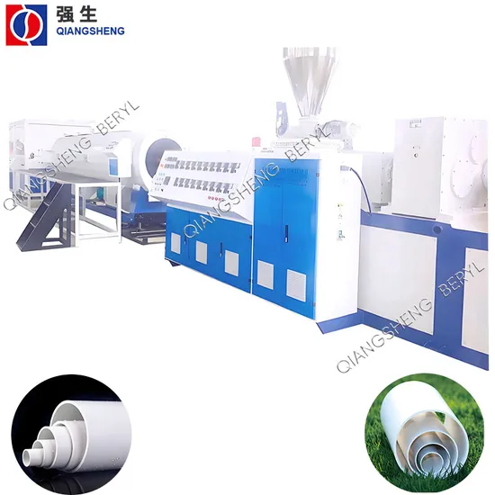PVC/UPVC Pipe Making Machine for Water Supply and Drainage Systems Processing Machinery 