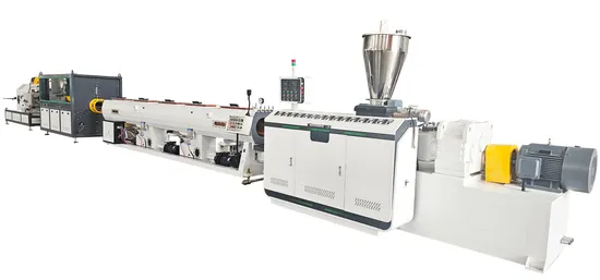 Plastic PVC Water Pipe Making Machine Electric Pipe Tube Production Line PVC Electric Pipe Extruder Machine Plant 