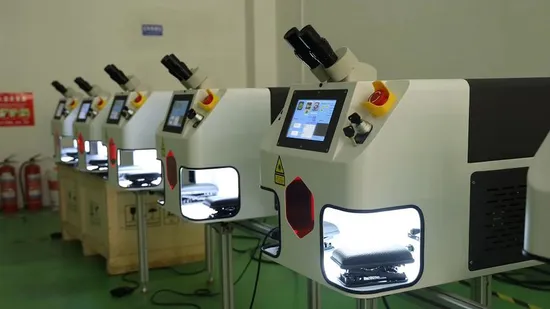 200W Jewelry Spot Laser Welding Machine for Gold Silver 