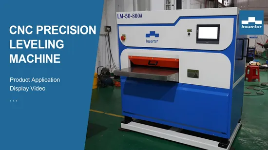 Automatic Sheet Metal Plate Thickness Leveling Machines 