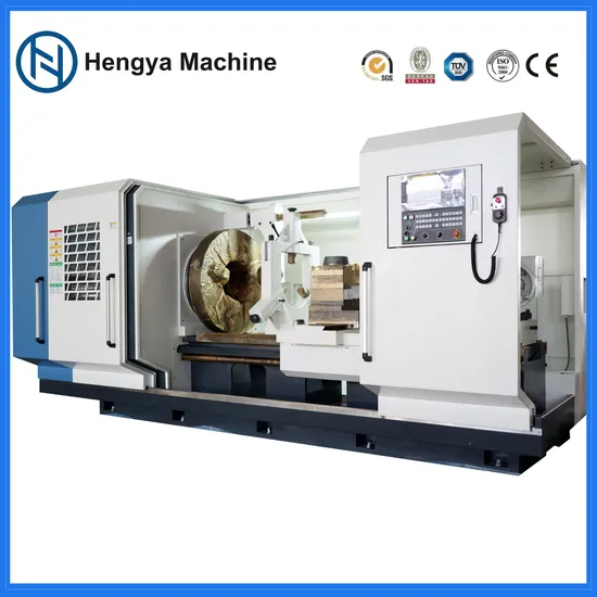Heavy Duty Turning Machine for Pipe Tube Processing with Two Chucks 