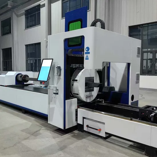 Huaxia Laser Tube Cutting Machine 1500W 2000W 3000W for High Speed Metal Pipe Processing 