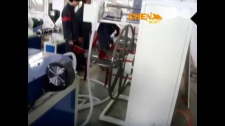 PP PE PVC Single Wall Corrugated Pipe Making Machine 