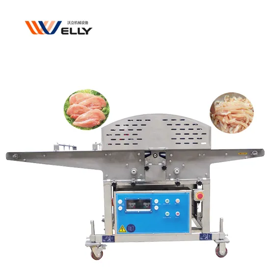 304 Stainless Steel Shredded Duck Breast Fish Skin Strip Beef Jerky Cutting Machine Price 