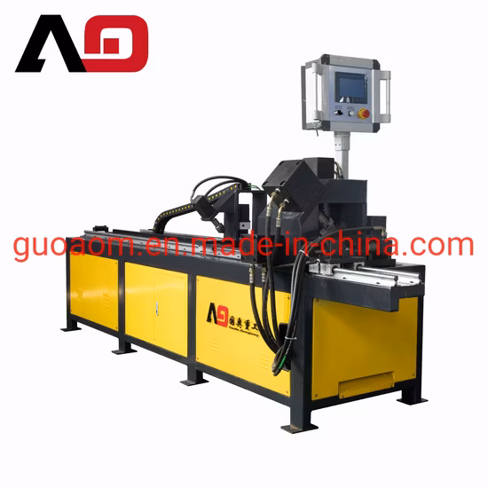 HVAC Duct Angle Steel Flange Punching and Cutting Machine for Sale
