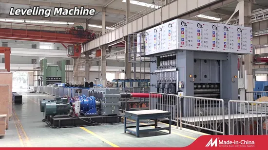 High Strength Hydraulic Large Deformation Forging Plate Leveling Machine 