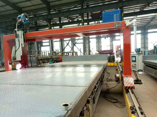 Automatic TIG Welding Machine Robot MIG Welding Station for Dumper Trailer Tank 