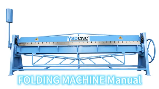 2*2500 Galvanized Sheet HVAC Air Duct Tdf Flange Manual Folding Machine, Sheet Metal Hand Operate Folder Bender Machine 